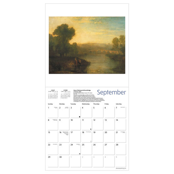 Tate British Landscapes Calendar 2025 